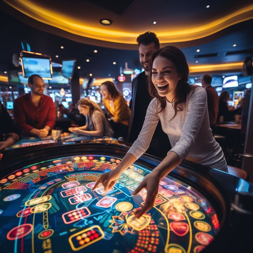 Live Dealer ကတ်ဂိမ်း Baccarat Table